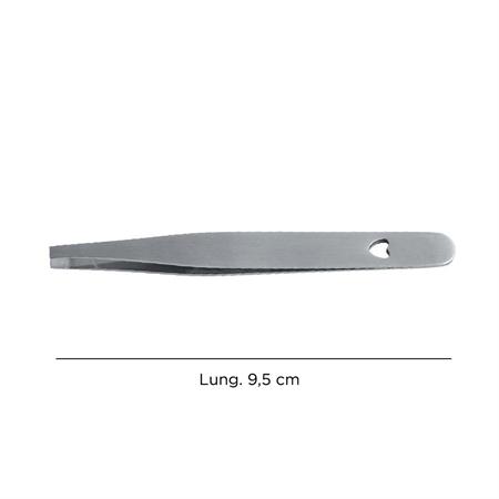 PINZETTA PUNTA RETTA TOP - LUNGHEZZA 9,5 CM