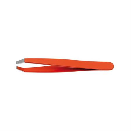 PINZETTA AGGRAPPANTE PUNTA RETTA - ARANCIONE - LUNGHEZZA 9,5 CM