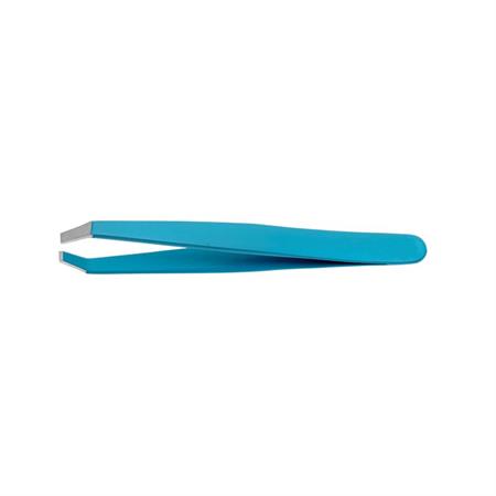 PINZETTA AGGRAPPANTE PUNTA RETTA - AZZURRA - LUNGHEZZA 9,5 CM