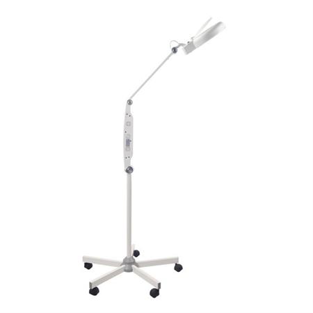 LAMPADA LED CON LENTE DI INGRANDIMENTO WALLY 5 DIOTTRIE CON STATIVO