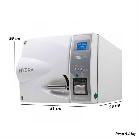 AUTOCLAVE CLASSE N HYDRA 6 LT CON STAMPANTE