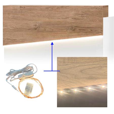 OPTIONAL - FASCIA LUCE LED PER RECEPTION CASSA NOBLE