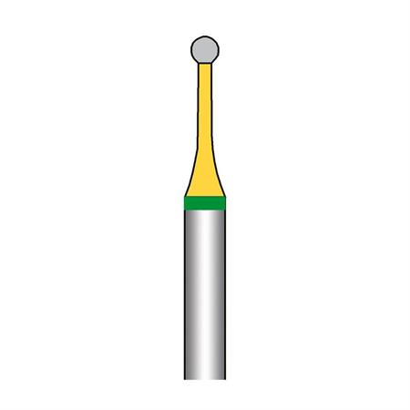 PUNTA FRESE IN 7 MISURE DIFFERENTI SFERA DENTELLATA TOP- 1,6 MM 2PZ