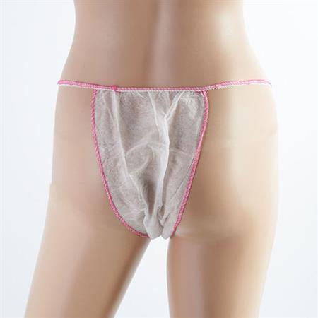 SLIP DONNA MONOUSO TNT BIANCO IMBUSTATO SINGOLARMENTE, CONF. 100 PZ