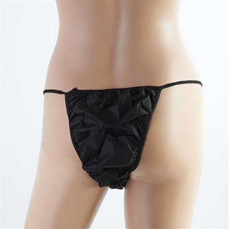 SLIP UOMO MONOUSO TNT NERO IMBUSTATO SINGOLARMENTE - CONF. 50 PZ