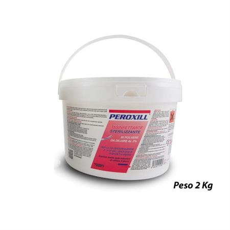 ACIDO PERACETICO: STERILIZZANTE DISINFETTANTE PEROXILL 2000, 2000 GR