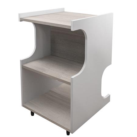 CARRELLO ESTETISTA ZIRCON PORTA APPARECCHIATURE 3 PIANI - FIN. LARIC